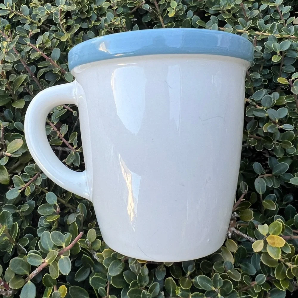 Crate & Barrel Designer Bret Bortner Coffee Tea Cocoa Mug Drink Replacement 12oz